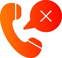 Emergency Call Colorful Icon Icon vector