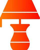 Lamp Colorful Icon Icon vector