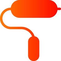Paint Roller Colorful Icon Icon vector