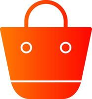 Shopping Bag Colorful Icon Icon vector
