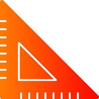 Set Square Colorful Icon Icon vector
