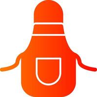 Apron Colorful Icon Icon vector