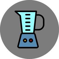 Blender Colorful Icon Icon vector