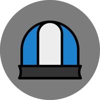 Hat Colorful Icon Icon vector