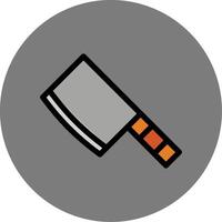 Knife Colorful Icon Icon vector