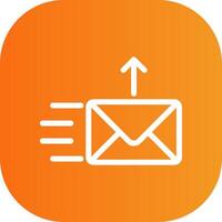 Send Colorful Icon Icon vector