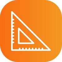 Set Square Colorful Icon Icon vector
