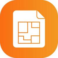Bluerint Colorful Icon Icon vector
