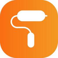 Paint Roller Colorful Icon Icon vector