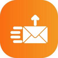 Send Colorful Icon Icon vector