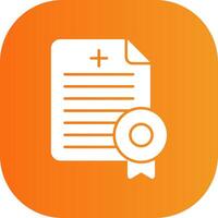 License Colorful Icon Icon vector