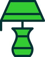 Lamp Colorful Icon Icon vector