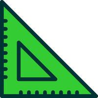 Set Square Colorful Icon Icon vector