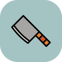 Knife Colorful Icon Icon vector