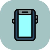 Mobile Colorful Icon Icon vector