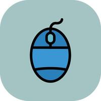 Mouse Colorful Icon Icon vector
