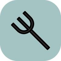 Fork Colorful Icon Icon vector
