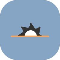 Saw Blade Colorful Icon Icon vector