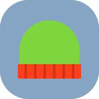 Beanie Colorful Icon Icon vector