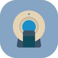 Ct Scan Colorful Icon Icon vector