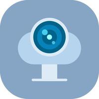 Web Camera Colorful Icon Icon vector