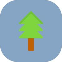 Trees Colorful Icon Icon vector