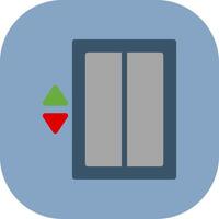 Elevator Colorful Icon Icon vector