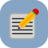 Edit Colorful Icon Icon vector