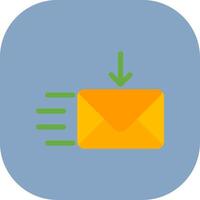 Recieve Colorful Icon Icon vector