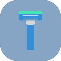 Razor Colorful Icon Icon vector