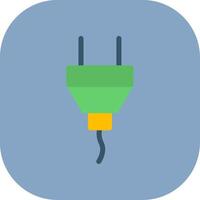 Plug Colorful Icon Icon vector