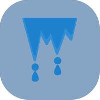 Stalactite Colorful Icon Icon vector