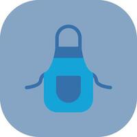 Apron Colorful Icon Icon vector