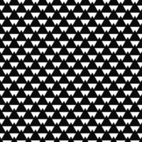 Repeat black and white abstract triangle pattern vector