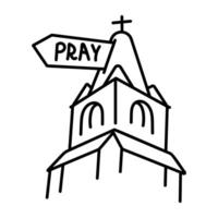 WebA doodle style icon of germain des pres vector