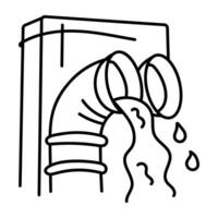 WeA sketchy icon of centre pompidoub vector