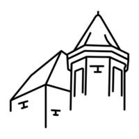 WebLycee buffon icon in doodle style vector