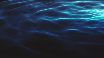 Abstract Digital Ocean Surface Background video