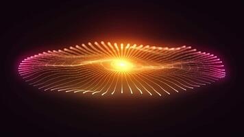 Abstract Colorful Mesh Grid Background video