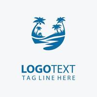 Seaview Splash pool logo vector