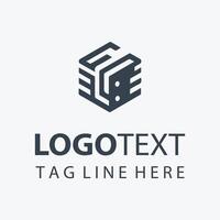 Cube Frame Logo vector