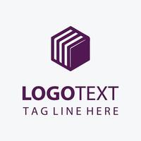 Box Core Cube Logo Design vector