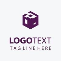 Cube Core Logo Design vector