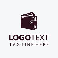 Flex Fold Wallet Money Logo vector