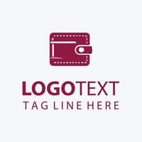 Coin Keep Wallet Money Logo vector