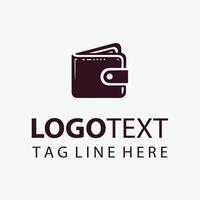 Ether Box Wallet Money Logo vector