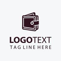 Pocket Pouch Wallet Money Logo vector