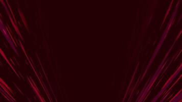 Flowing Red Background Animation, Stylish Abstract Motion with Gradient Lines video