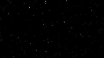 Snow particles dynamic animation background video