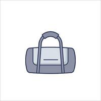 A bag icon on a white background vector